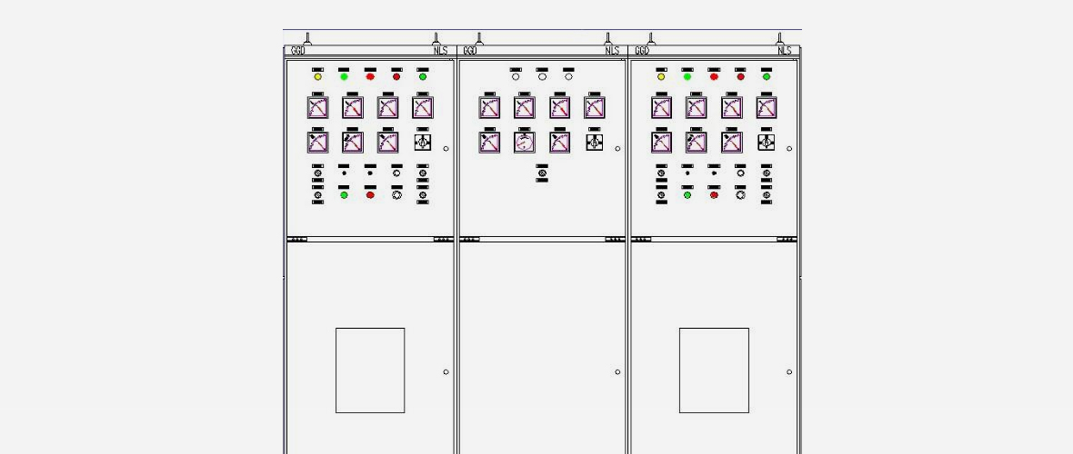 Sistema paralelo-distribución-cabinet-control