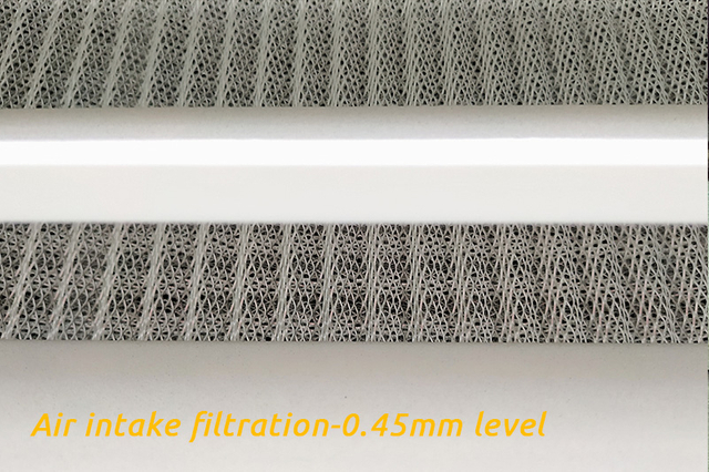 Filtración de entrada de aire-nivel de 0,45 mm