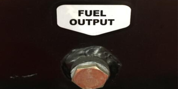 Salida de combustible