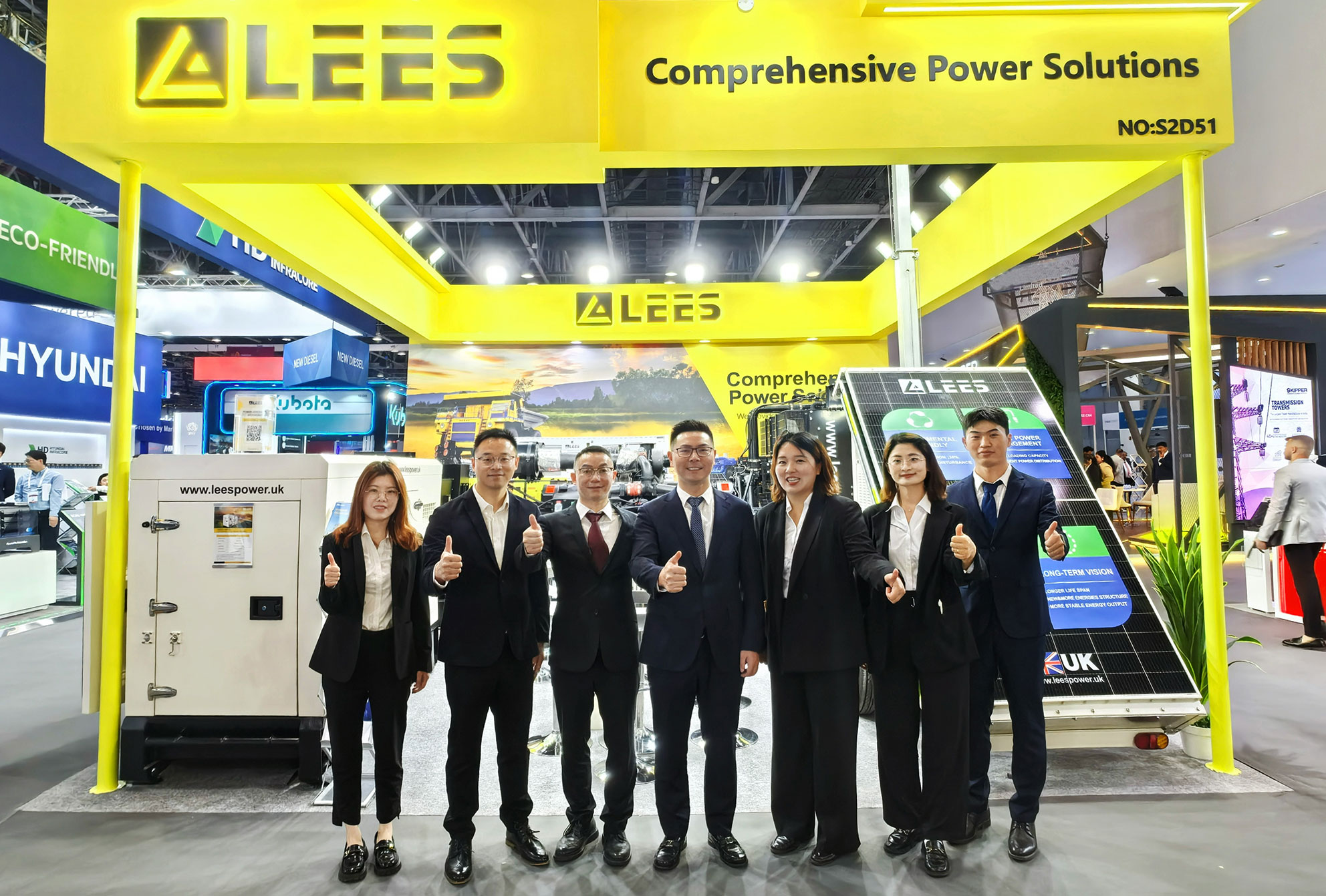 Lees Power ilumina la energía del Medio Oriente con la luz de la electricidad